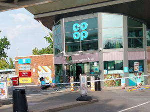 Supporting image for story: Suspected ram-raid closes Ludlow Co-op - with police on scene