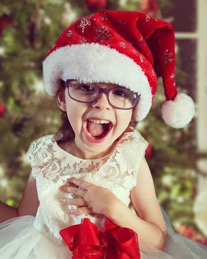 Aimee, nine, has been supported by Acorns for seven years