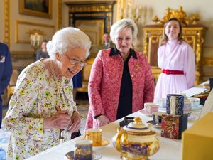 Supporting image for story: Queen’s delight as hand-crafted artefacts from Staffordshire shown off at Windsor