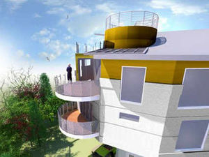 Supporting image for story: Water tower home plans make a splash