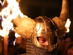 Supporting image for story: In Pictures: East Sussex town lit up for Bonfire Night celebrations
