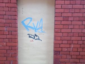 Supporting image for story: 'What does it stand for and who is behind it?' Police puzzled by mystery graffiti tag sprayed around Oswestry
