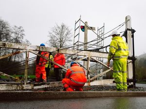 Supporting image for story: Historic Ironbridge railway crossing gates work approved