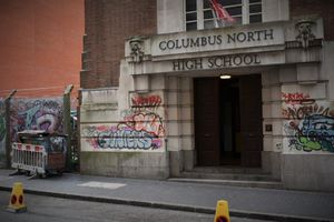 Digbeth transformed into a US city for the film Ready Player One. Pic: SNAPPERSK