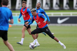 Young defender Ethan Ingram on the ball (Photo by Adam Fradgley/West Bromwich Albion FC via Getty Images).