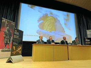 Supporting image for story: More gold and silver found at Staffordshire Hoard site