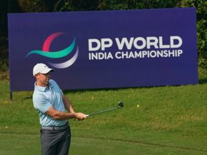 Supporting image for story: Rory McIlroy sits four off the lead despite leaving driver in clubhouse in India