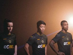 Supporting image for story: Wolves release new 'cutting edge' away shirt