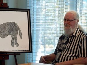 Supporting image for story: Sir Billy Connolly unveils four new drawings for sale