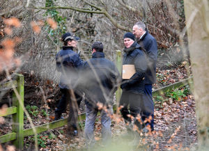 Police activity at Cotwall End Local Nature Reserve, off Old Quarry Drive in Upper Gornal
