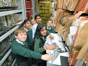 Supporting image for story: Pupils delve into the past with Express & Star photo archive