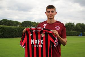 Derby County loanee Dan Cox has been on trial with Walsall. (Image by Owen Russell)