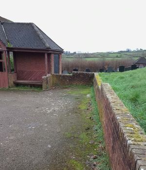 Poor state at Knighton's Presteigne Road cemetery