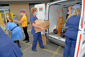 Food bank usage has shot up again during the pandemic