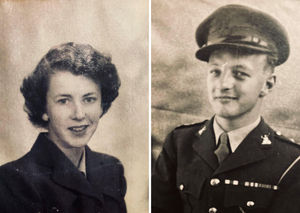 Jean met her future husband, John, an officer in the Royal Norfolk Regiment and recipient of the Military Cross, awarded for exemplary gallantry, at a dance
