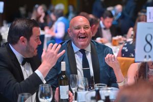 Stuart Pawelczyk (Director of Business Finance Expert) among guests at the Business Awards