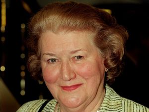 Supporting image for story: Mourners gather for Keeping Up Appearances star Patricia Routledge’s funeral