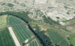 The proposed Shrewsbury North West Relief Road. Picture: Shropshire Council