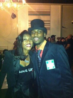 Kupid the King with his cousin, Wolverhampton Soul Queen Beverley Knight. A personal bond that predates the brand. This family connection laid the foundation for a decade of cultural impact in Wolverhampton.