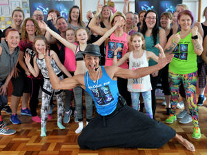 Supporting image for story: It's Chico time: X-Factor star raises heart rates at Black Country dance workshop