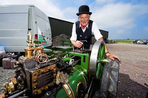 Jim Cook with his Violet 4
