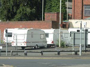 Supporting image for story: Protest planned as Dudley car park used for travellers