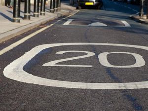 Supporting image for story: Virtual speed bumps have been created on London’s roads to try and slow down drivers