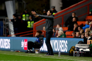 Ryan Mason watched his Albion side lose in the 95th minute at Charlton. (Photo by Adam Fradgley/West Bromwich Albion FC via Getty Images)