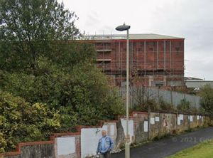 The empty warehouse behind Duncan Edwards Way could become Dudley's first padel complex