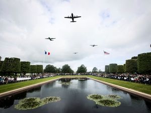 Supporting image for story: Veterans attend Normandy commemorations on 81st anniversary of D-Day
