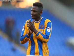 Supporting image for story: Toto Nsiala says his best is yet to come for Shrewsbury Town