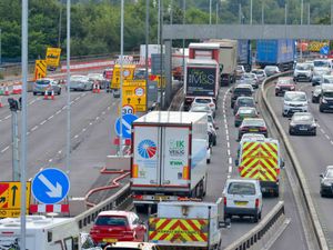 Supporting image for story: M5 roadworks: Round-the-clock emergency breakdown patrols help during congestion chaos