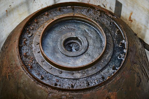 A highball up close having been recovered from Loch Striven