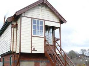 Supporting image for story: Historic Oswestry signal box on track to reopen