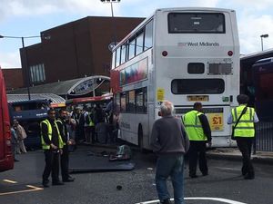 Supporting image for story: Crash closes West Bromwich bus station
