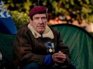 Supporting image for story: Defence Minister supports war veteran on hunger strike in Shropshire