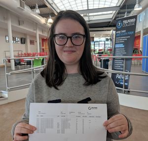 Rebecca Blackburn at Telford College