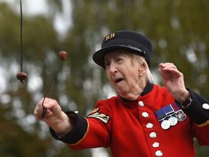 Supporting image for story: Watch competitors battle it out in the World Conker Championships