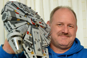 Star Wars Lego collector Matt Hook from Pelsall