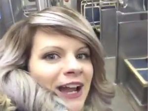 Supporting image for story: Watch this passenger belt out a song on a train she mistakenly thought was empty