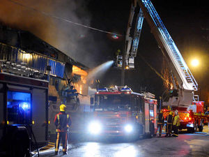 Supporting image for story: Fire at Wolverhampton's Strykers bowling alley 'deliberate'