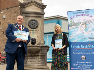 Supporting image for story: Great Dawley celebrates local hero Captain Webb with new children’s book and community events
