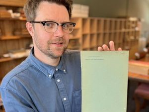 Supporting image for story: Wartime codebreaker Alan Turing’s scientific papers sell for ‘record’ £465,000 at Staffordshire auction house
