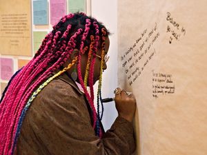 Supporting image for story: Art exhibition delves into experiences of care after tragic death of care leaver