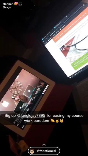 Social media users enjoying the live music stream