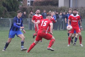 Knighton won on penalties Pics: Stuart Townsend