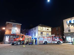 Supporting image for story: Crews battle blaze at Ludlow butchers