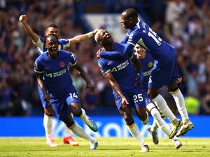 Supporting image for story: Moises Caicedo scores from halfway line as Chelsea end with fifth straight win