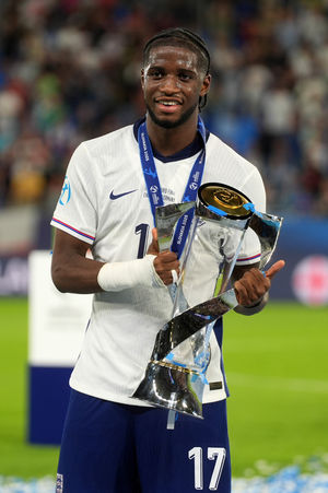Iling-Junior was a European Champion with England under-21s over the summer. (Photo by Christian Hofer/Getty Images)
