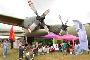 Crowds flocked to the festival